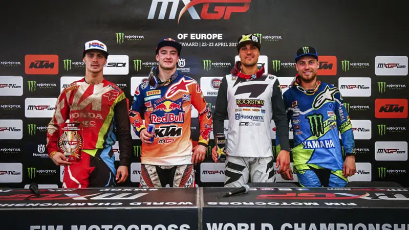 MX 2017. Le interviste dal podio del GP d'Europa