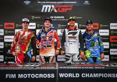 MX 2017. Le interviste dal podio del GP d'Europa