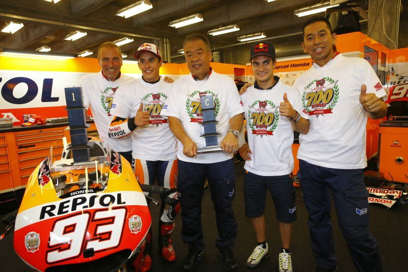 La vittoria 700 conquistata a Indianapolis da Marc Marquez