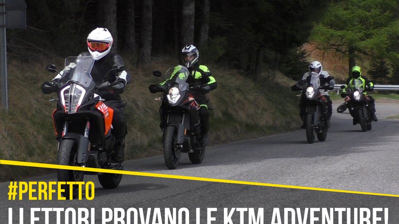 Tester per un giorno sulle KTM Adventure: la prova dei lettori!