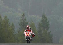 MotoGP Brno, la pioggia rovina i test Michelin