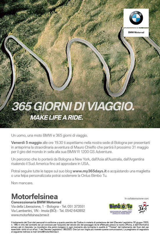 My365days: appuntamento da MotorFelsinea