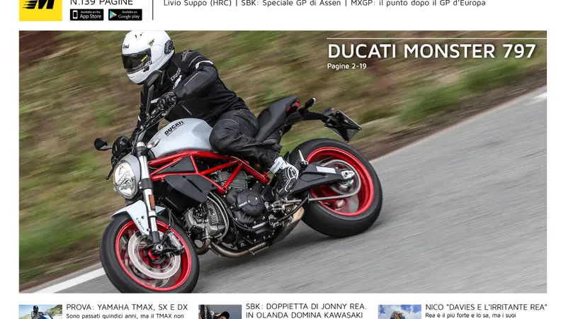 Magazine n&deg;289, scarica e leggi il meglio di Moto.it 