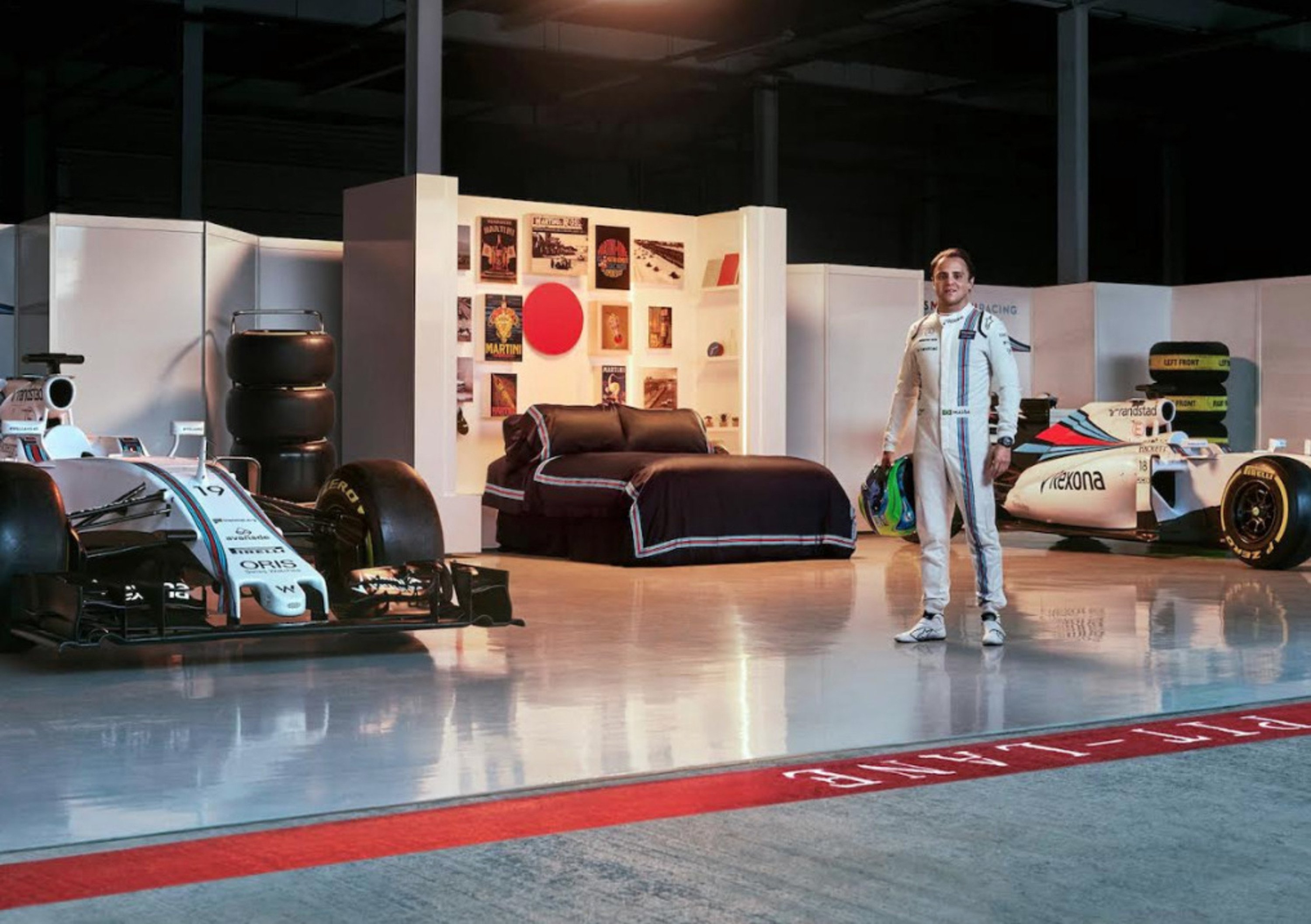 Williams F1, una notte nei box grazie ad Airbnb